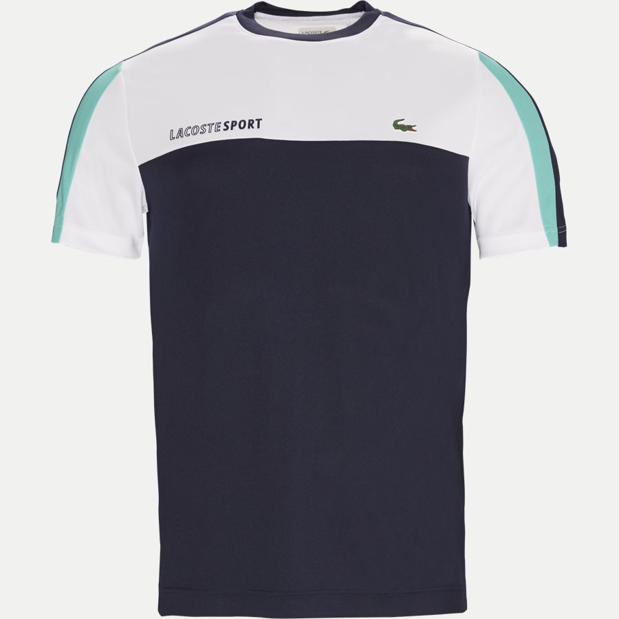 TH9472 - Roberts Pique Skjorte T-shirt - T-shirts - Regular - NAVY - 1