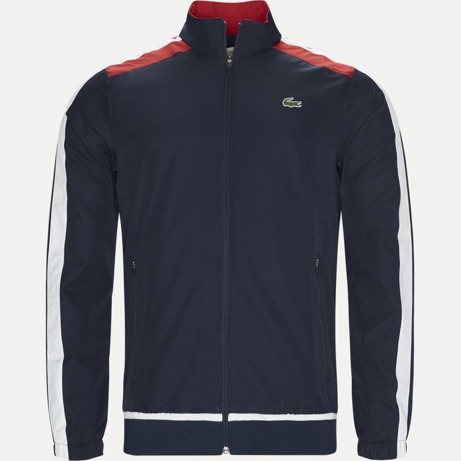 WH9518 - Colored Bands Teffeta Tennis Tracksuit - Sweatshirts - Regular - NAVY - 2