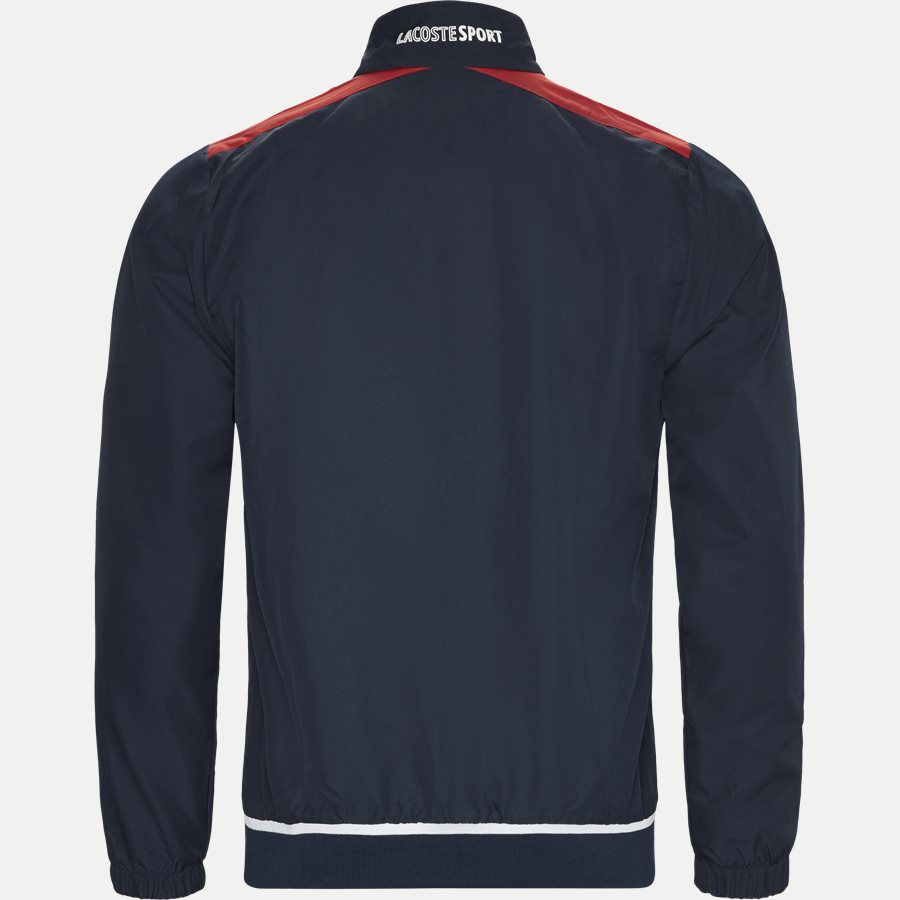 WH9518 - Colored Bands Teffeta Tennis Tracksuit - Sweatshirts - Regular - NAVY - 3