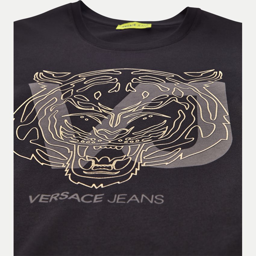 Versace Jeans T-shirts B3GSA72E 36591 SORT/GULD