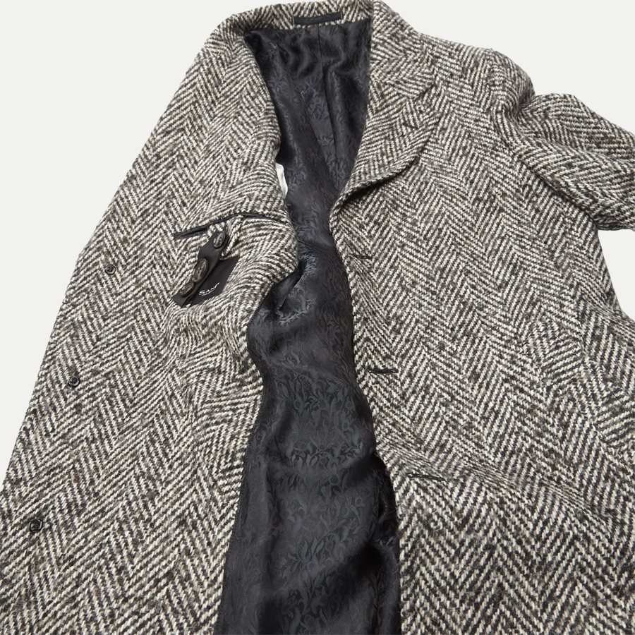 7355 RETRO COAT - Retro Coat - Jakker - Modern fit - GRÅ - 8