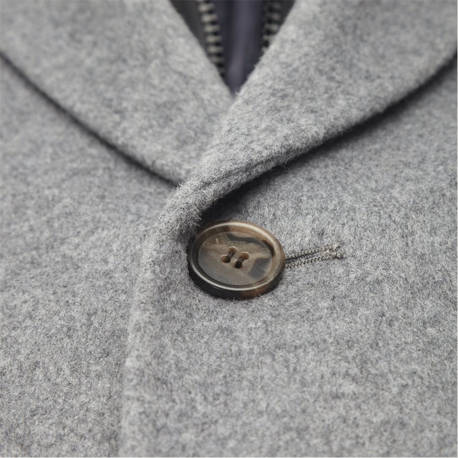 CASHMERE COAT SULTAN TECH - Cashmere Sultan Tech Coat - Jakker - Modern fit - GRÅ - 4