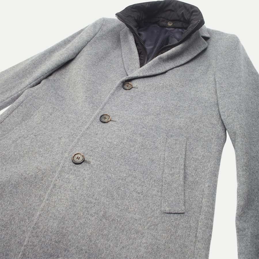 CASHMERE COAT SULTAN TECH - Cashmere Sultan Tech Coat - Jakker - Modern fit - GRÅ - 5