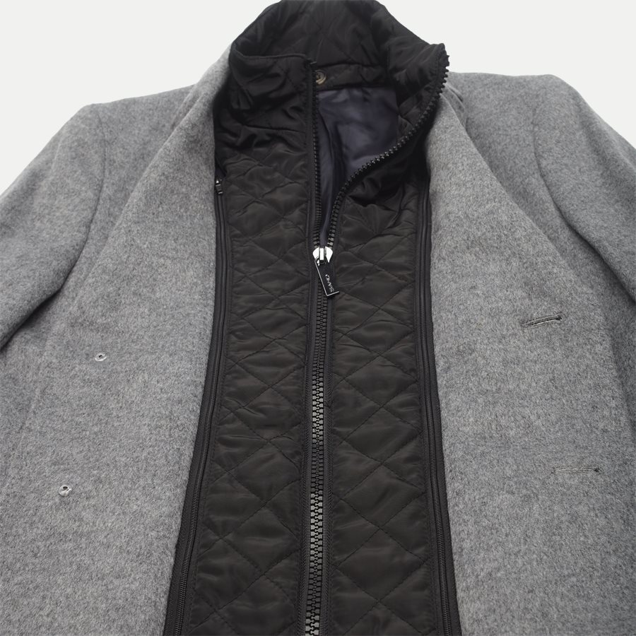 CASHMERE COAT SULTAN TECH - Cashmere Sultan Tech Coat - Jakker - Modern fit - GRÅ - 7
