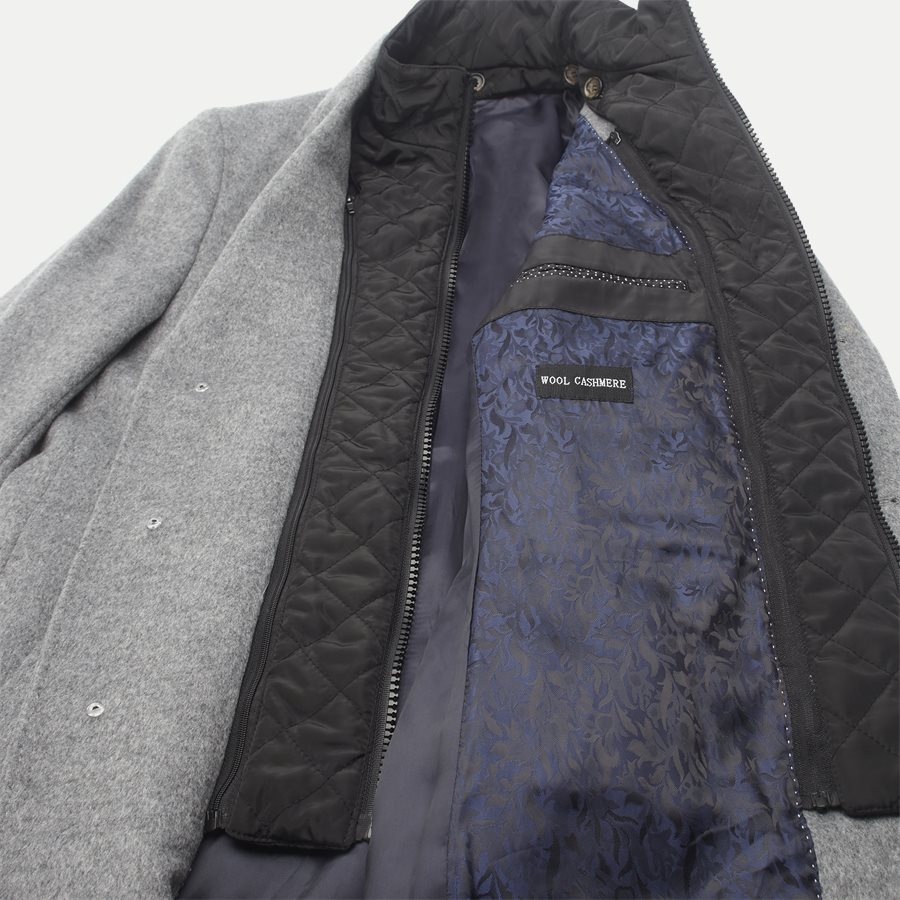 CASHMERE COAT SULTAN TECH - Cashmere Sultan Tech Coat - Jakker - Modern fit - GRÅ - 8