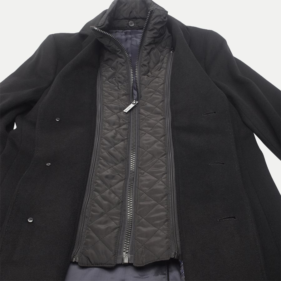 CASHMERE. COAT SULTAN TECH - Cashmere Sultan Tech Coat - Jakker - Modern fit - SORT - 7