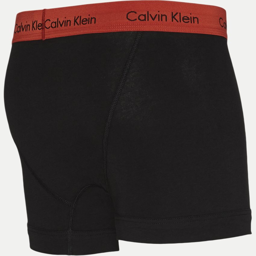 Calvin Klein Underkläder 0000U2662G TRUNK 3PK.. ARMY/NAVY/ORANGE