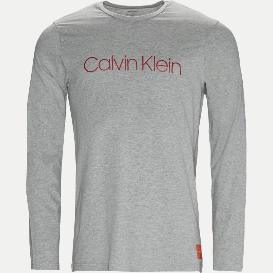 000NM1575E LS CREW NECK - Langærmet T-shirt - T-shirts - Regular - GRÅ - 1