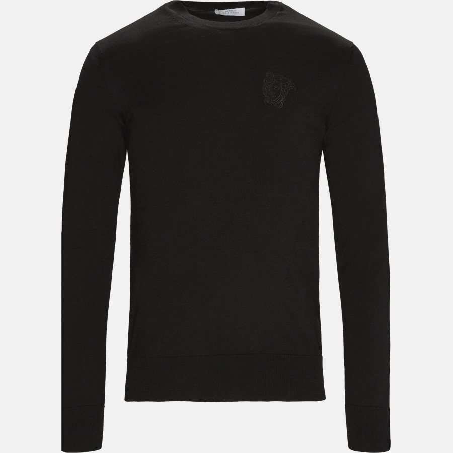 V700825 VK00299 - strik - Strik - Regular fit - BLACK - 1