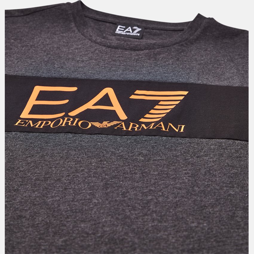 EA7 T-shirts PJ02Z-6ZPT20 GRÅ