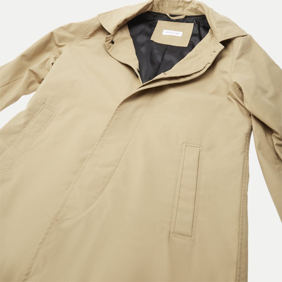 ROBINSON - Robinson Cotton Coat - Jakker - Regular - SAND - 4