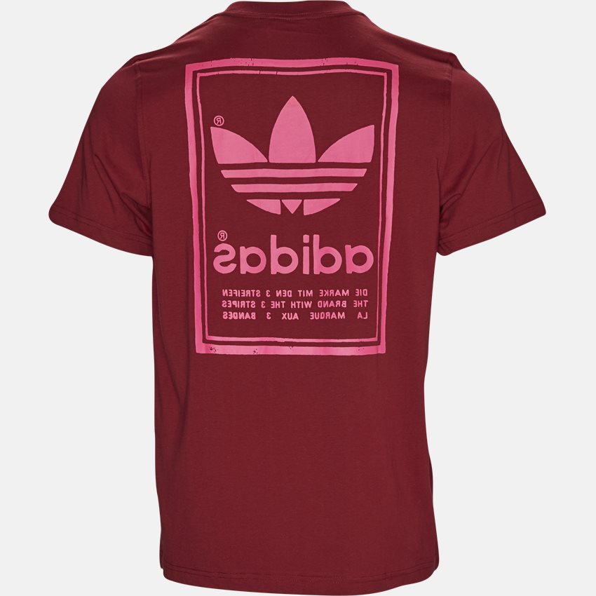Adidas Originals T-shirts VINTAGE TEE DJ2717 BORDEAUX
