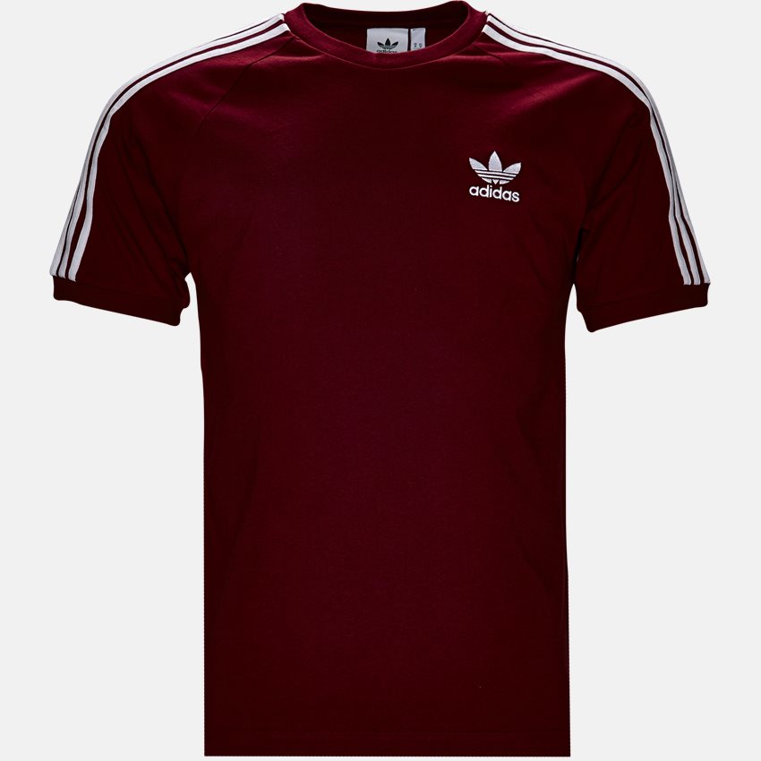 Melodious I'm happy hail 3-STRIPES DH5810 T-shirts BORDEAUX from Adidas Originals 34 EUR