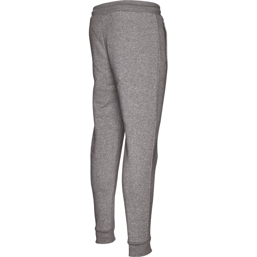 SLIM FLC DN6010 - Slim Flc Sweatpant - Bukser - Regular - GRÅ - 3