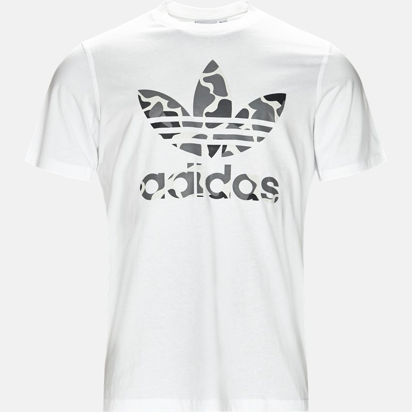 Adidas Originals T-shirts CAMO TREF DH4767 HVID