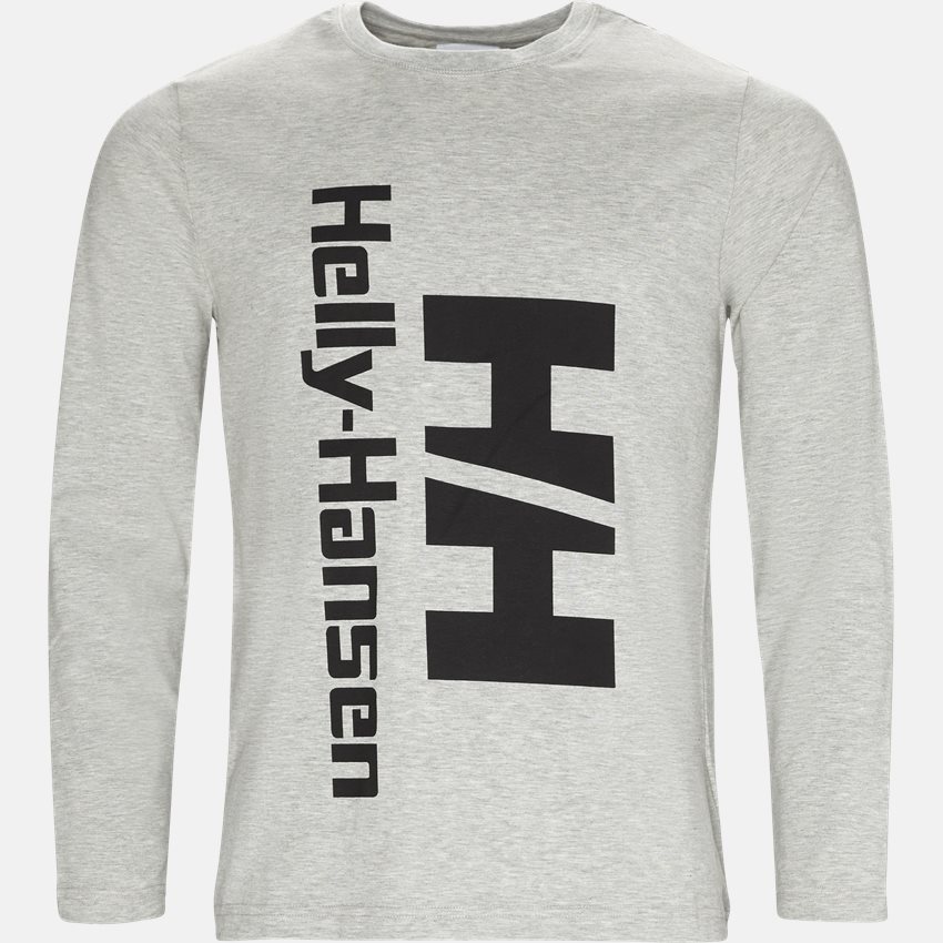Helly Hansen T-shirts HH HERITAGE LS 53180 GRÅ