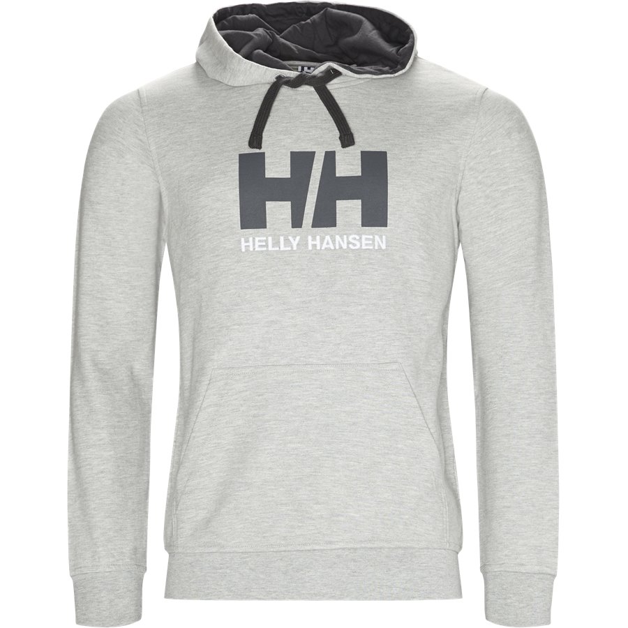 HH LOGO HOODIE 33977 - HH Logo Hoodie - Sweatshirts - Regular - GRÅ - 1