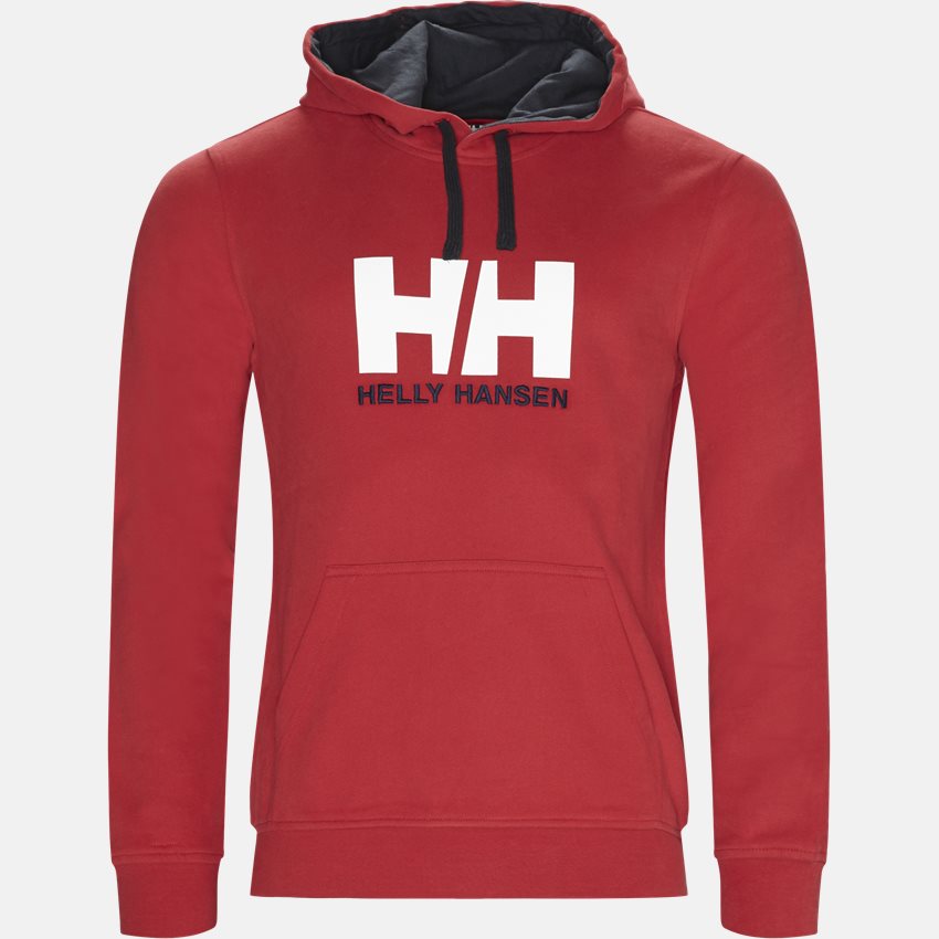 Helly Hansen Sweatshirts HH LOGO HOODIE 33977 RØD