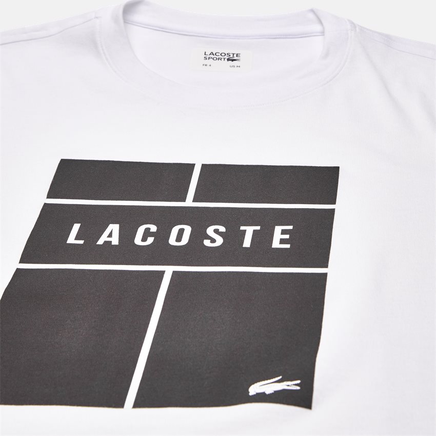 Lacoste T-shirts TH9462 HVID/SORT/HVID