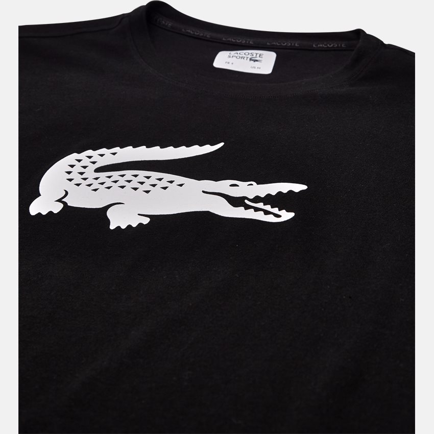 Lacoste T-shirts TH3377. SORT