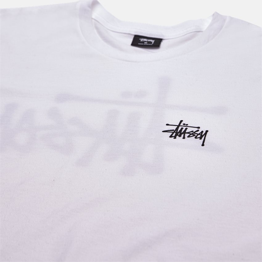 Stüssy T-shirts BASIC STUSSY TEE 1904257 HVID