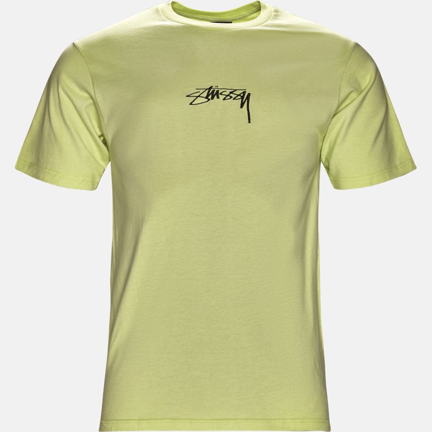 Stüssy T-shirts SMOOTH STOCK 1904268 LIME