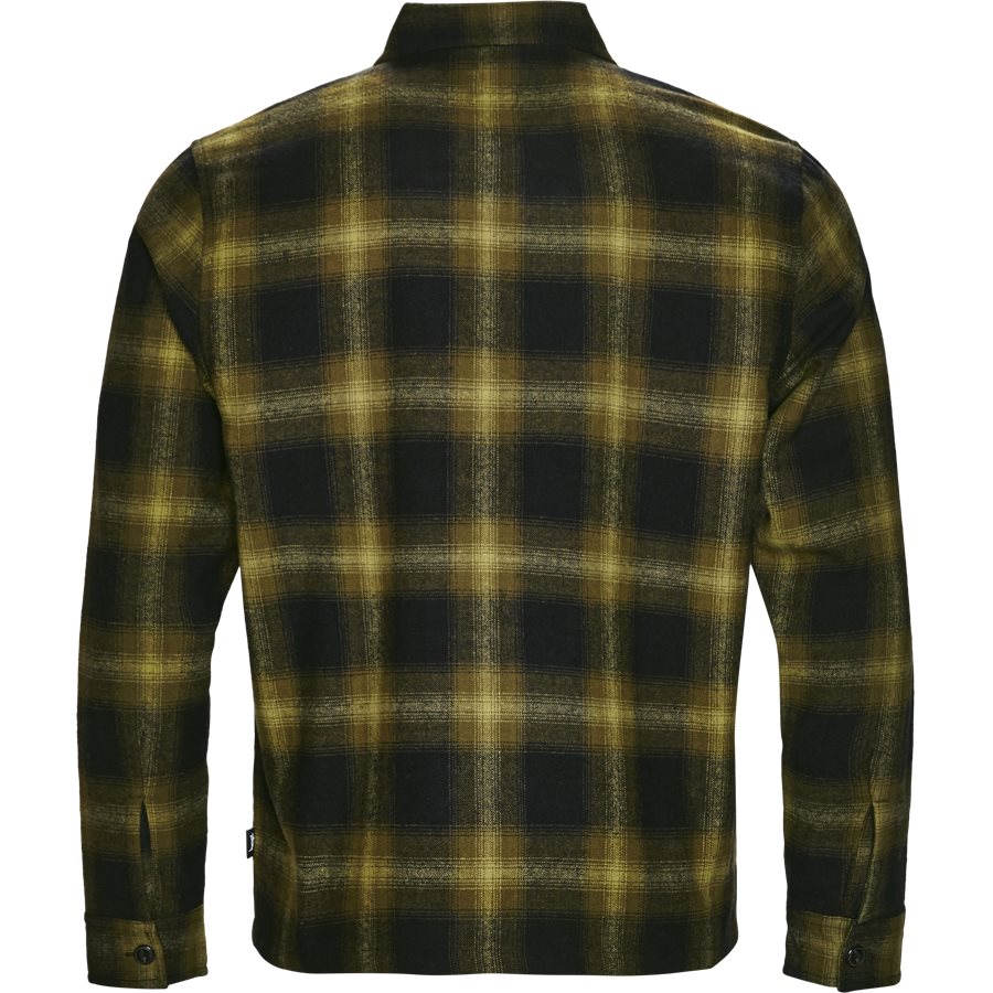 ZIP UP SHADOW SHIRT 111997 - Zip Up Shadow Shirt - Skjorter - Regular - GRØN - 2