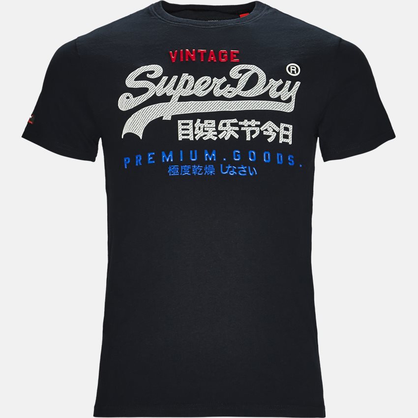 Superdry T-shirts M10063TR NAVY