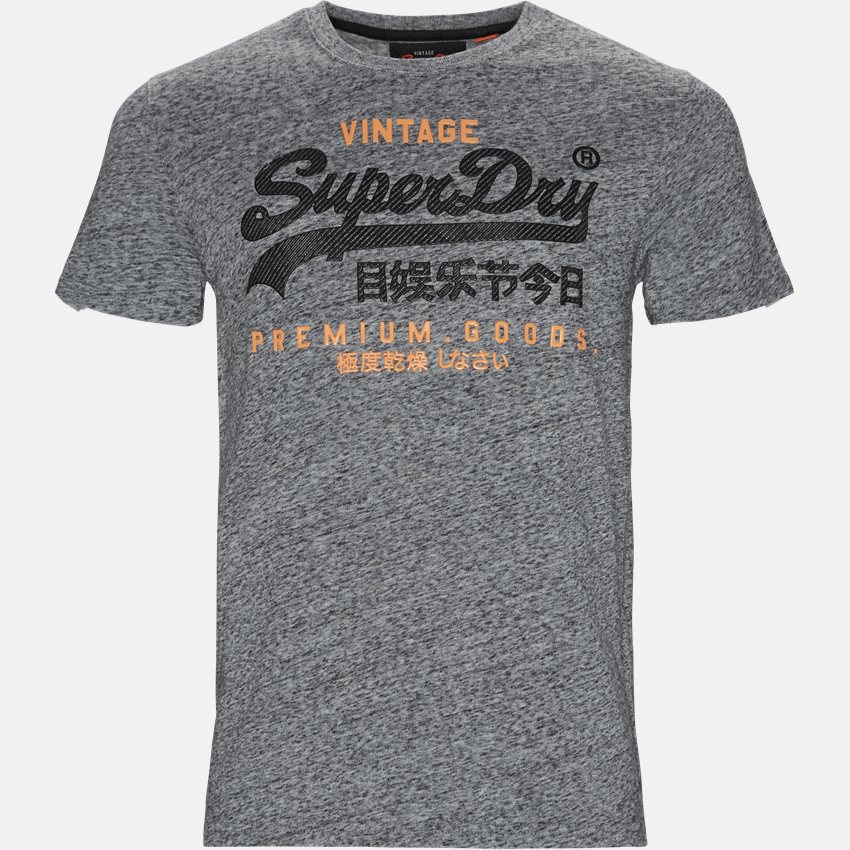Superdry T-shirts M10073TR GRÅ