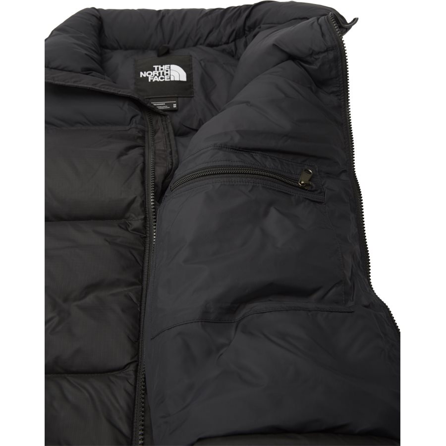 1996 RETRO NUPTSE VEST - 1996 Retro Nuptse Vest - Veste - Regular - SORT - 7