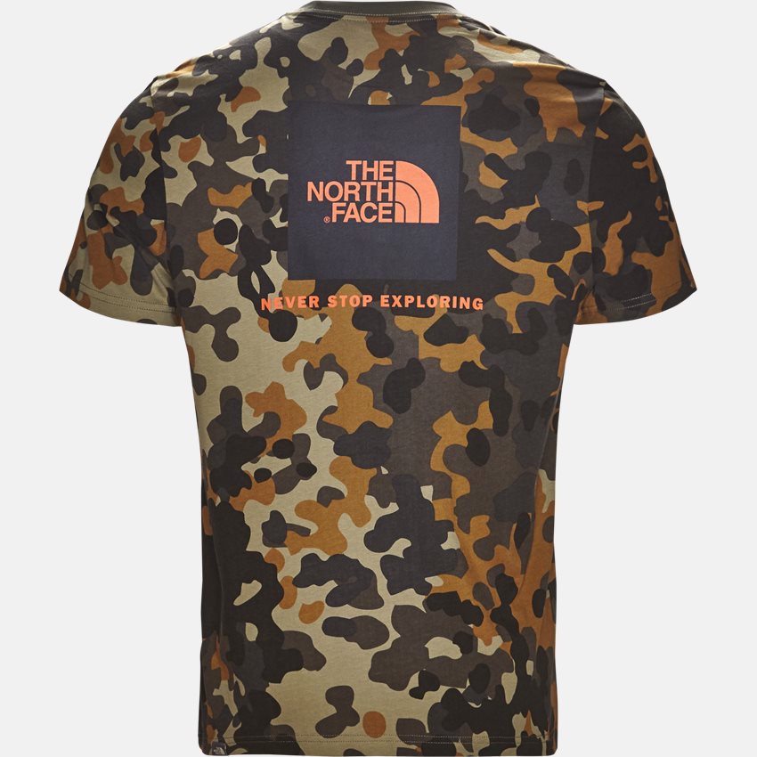 The North Face T-shirts RED BOX TEE SS. CAMO