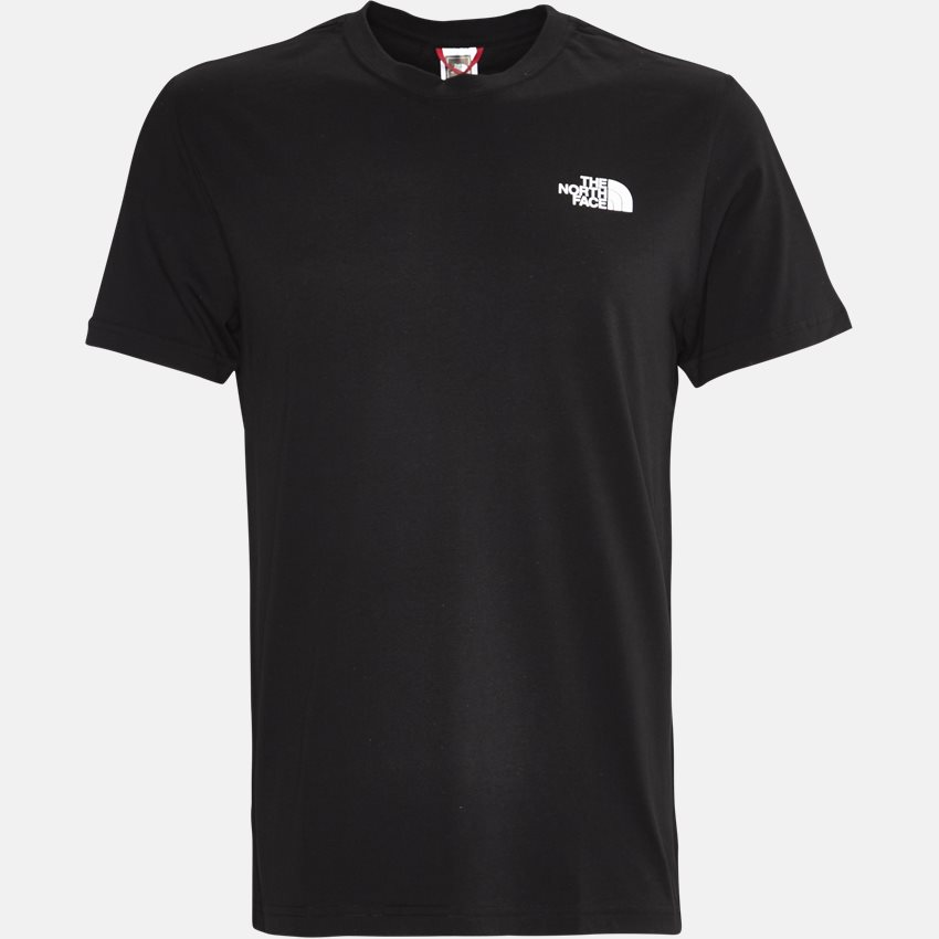 The North Face T-shirts RED BOX TEE SS. SORT
