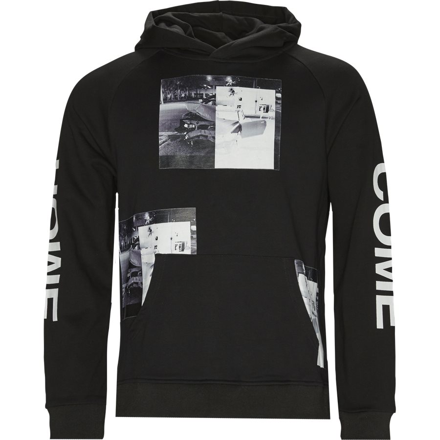 CAR CRASH HOODIE - Car Crash Hoodie - Sweatshirts - Regular - SORT - 1
