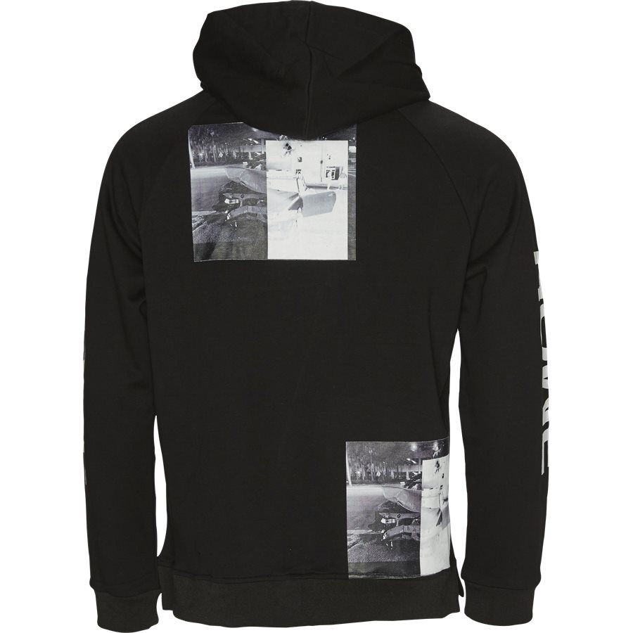CAR CRASH HOODIE - Car Crash Hoodie - Sweatshirts - Regular - SORT - 2