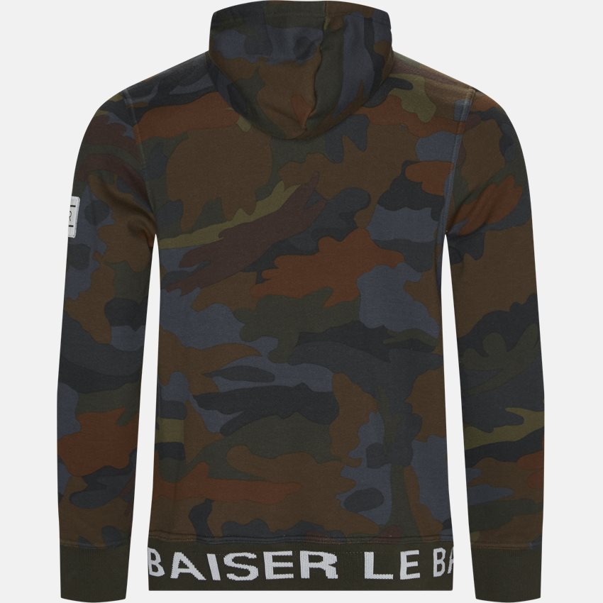 Le Baiser Sweatshirts ROUEN BRUN/OLIVE