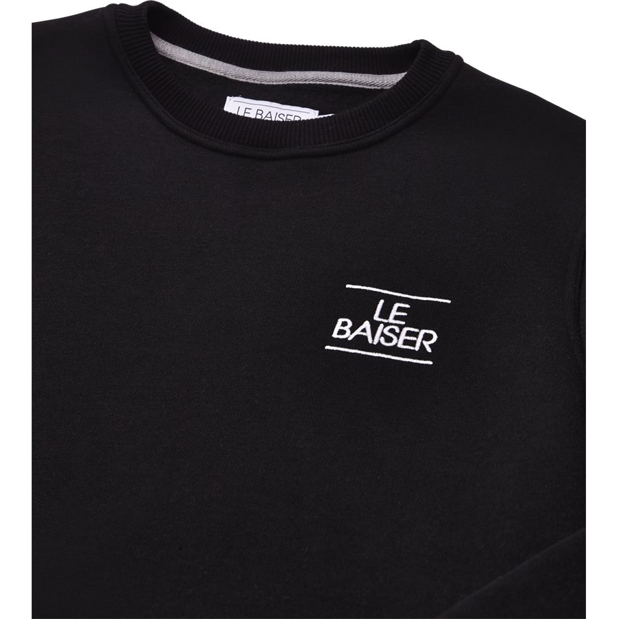 LE MANS - Le Mans Sweatshirt - Sweatshirts - Regular - SORT - 3