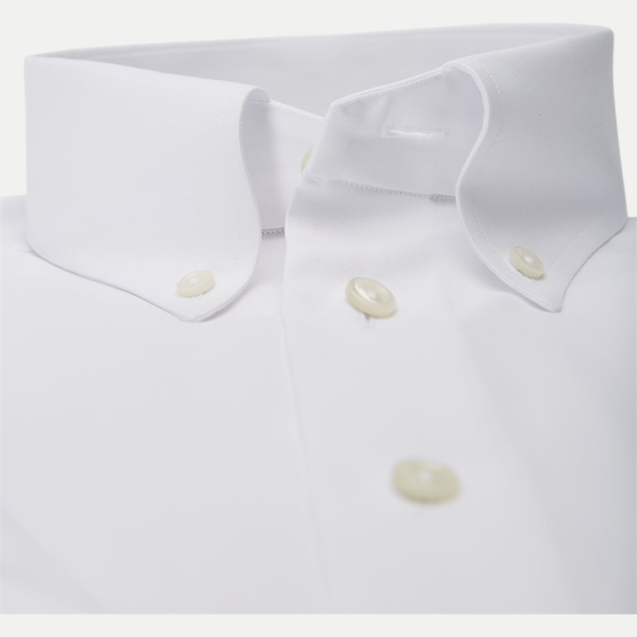 4706 53311/53511 - 4706 Button Down Pinpoint Skjorte - Skjorter - HVID - 3
