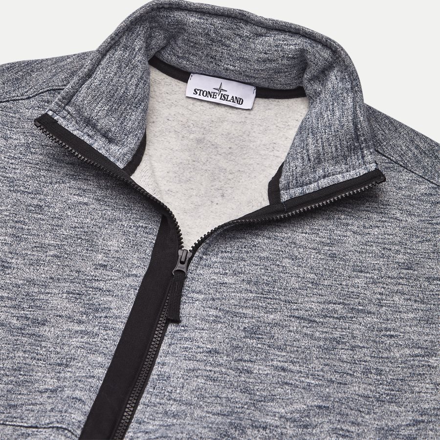 63237 - Full Zip Sweatshirt - Sweatshirts - Regular - BLÅ - 3