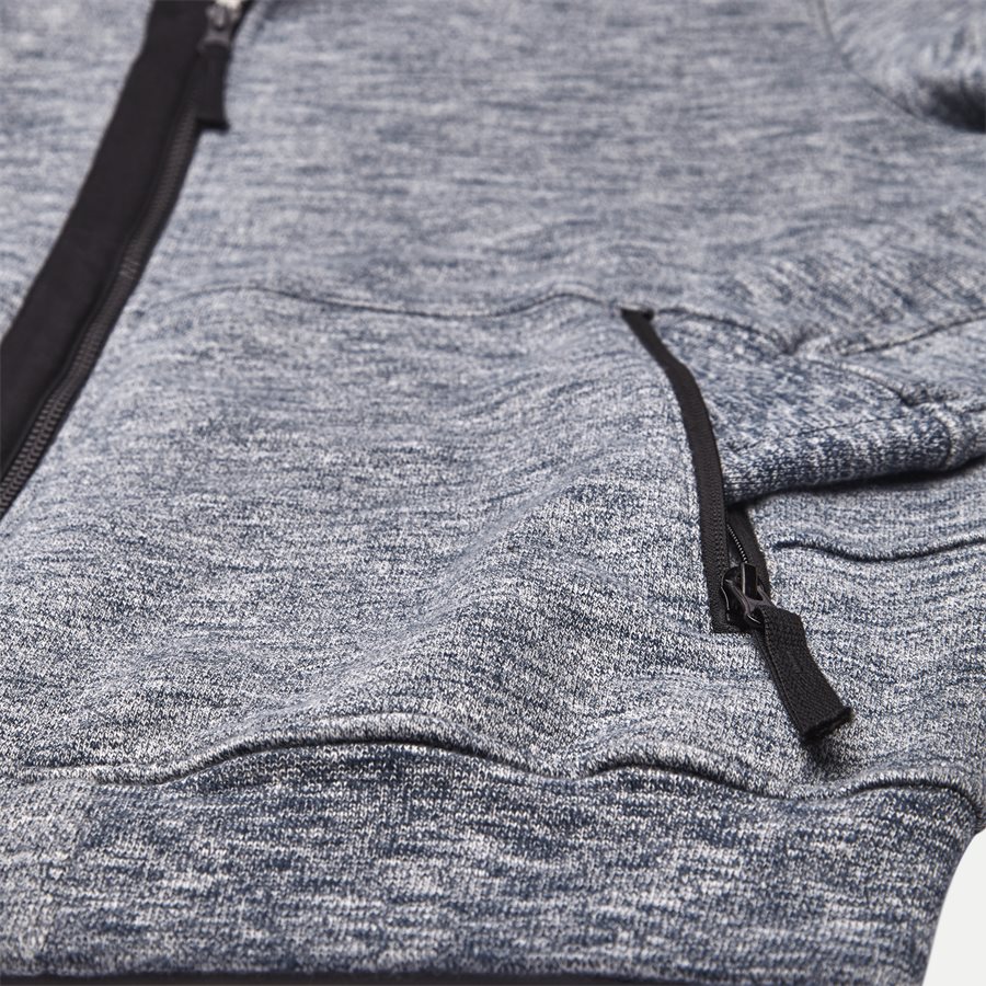 63237 - Full Zip Sweatshirt - Sweatshirts - Regular - BLÅ - 4