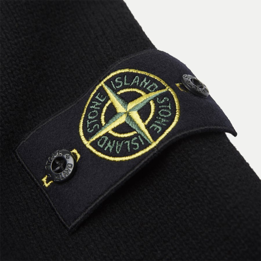 598MA - Hoodie Striktrøje - Strik - Regular - SORT - 6