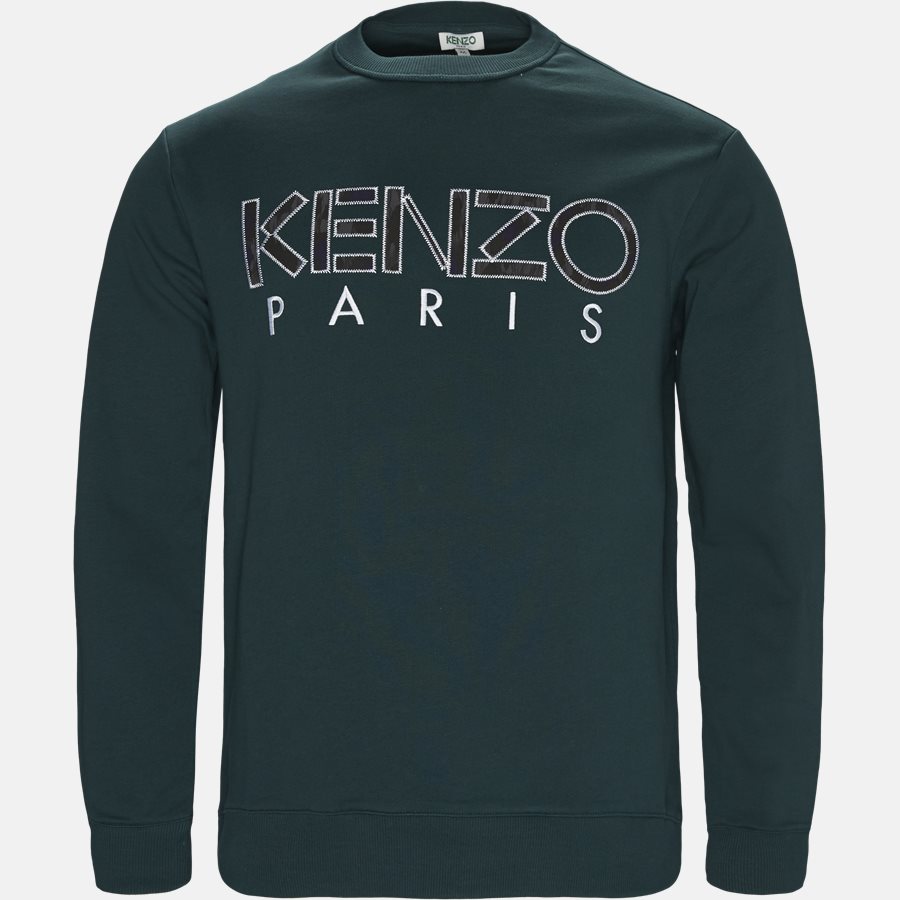 5SW0004MD - sweat - Sweatshirts - Regular slim fit - GREEN - 1