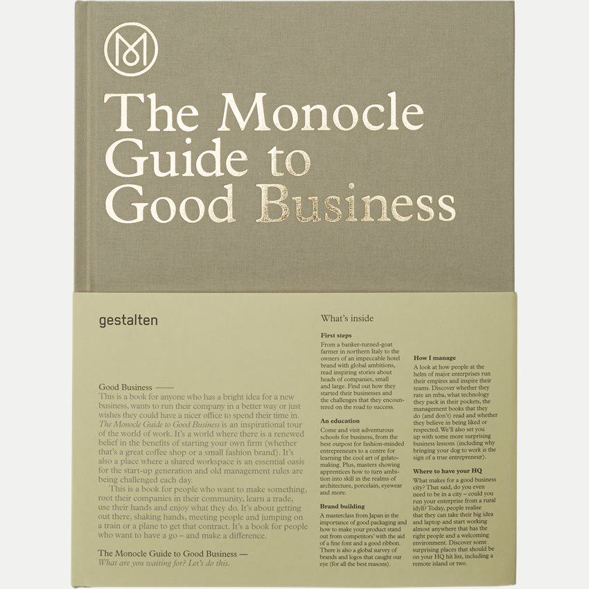 New Mags Accessories THE MONOCLE GUIDE TO GOOD BUSINESS HVID