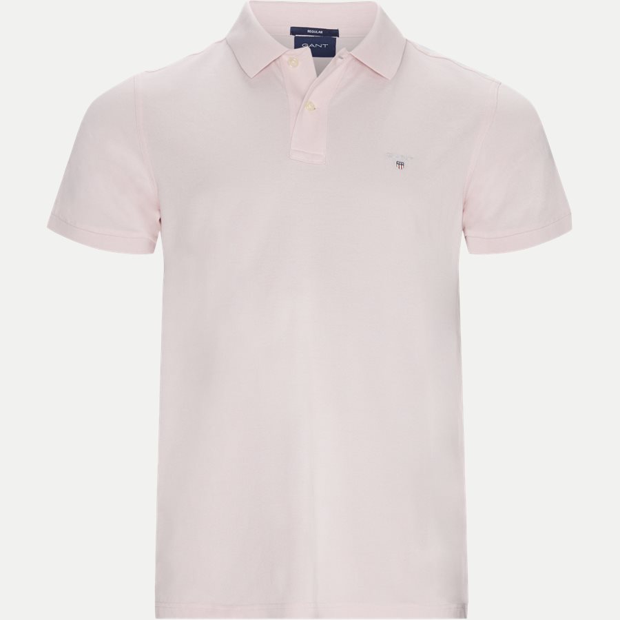 2201 S19 - The original Pique SS Rugger Polo T-shirt - T-shirts - Regular - PINK - 1