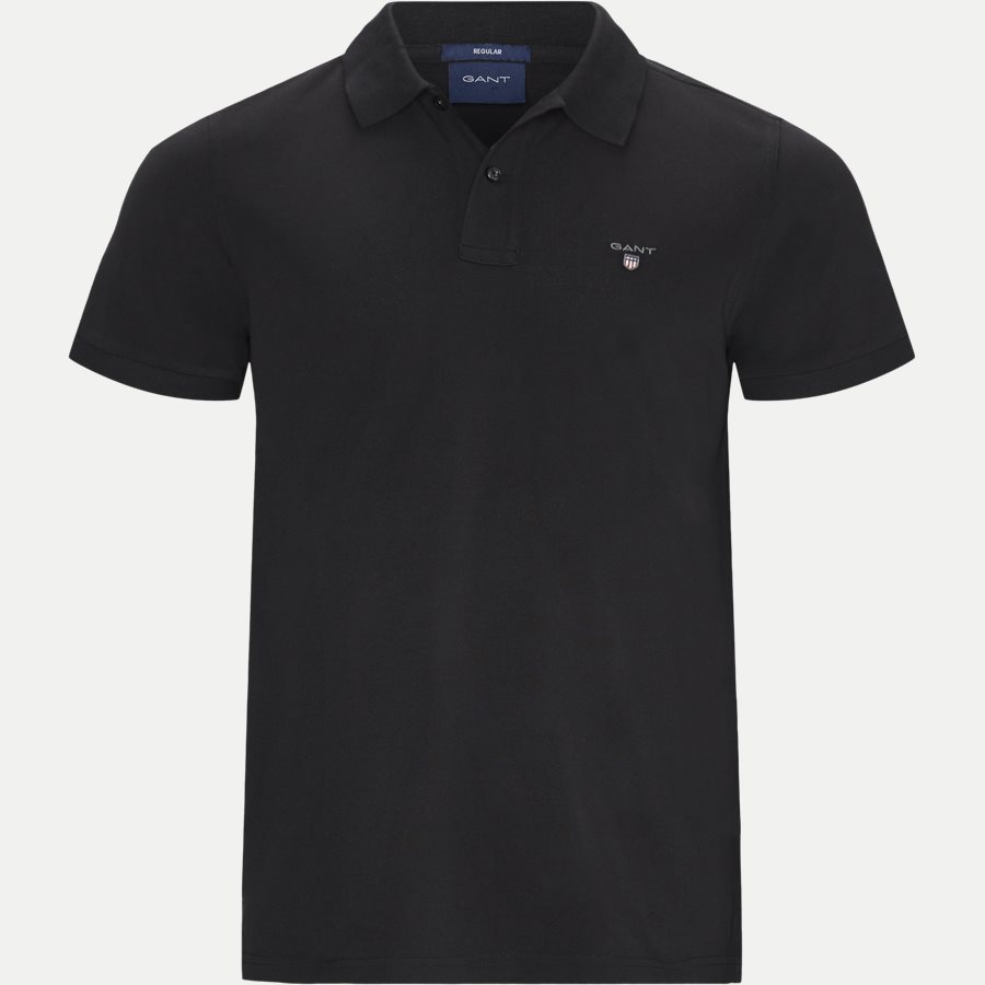 2201 S19 - The original Pique SS Rugger Polo T-shirt - T-shirts - Regular - SORT - 1