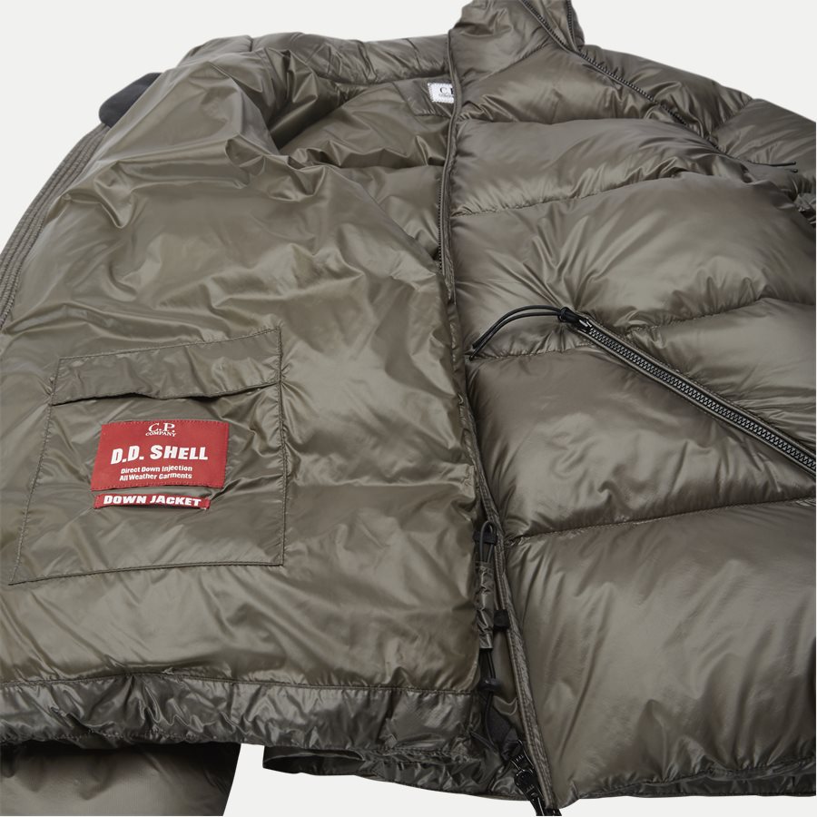 M0W093A 005073A - D.D.Shell Goggle Down Jacket - Jakker - Regular - OLIVEN - 12
