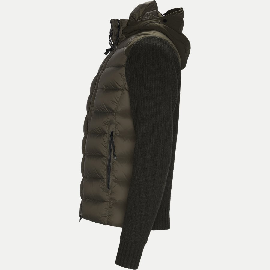 MKN024A 004306M - Goggle Quiltet Knit Jacket - Jakker - Regular - ARMY - 3