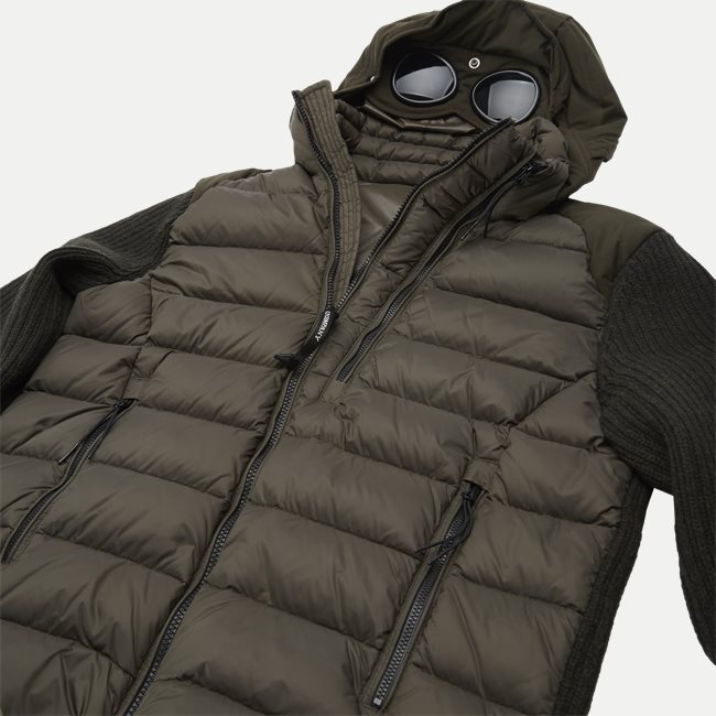 Goggle Quiltet Knit Jacket