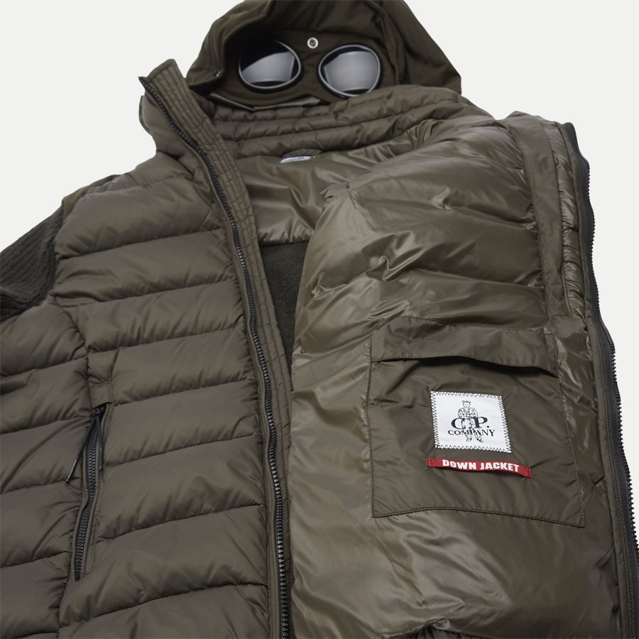 MKN024A 004306M - Goggle Quiltet Knit Jacket - Jakker - Regular - ARMY - 9