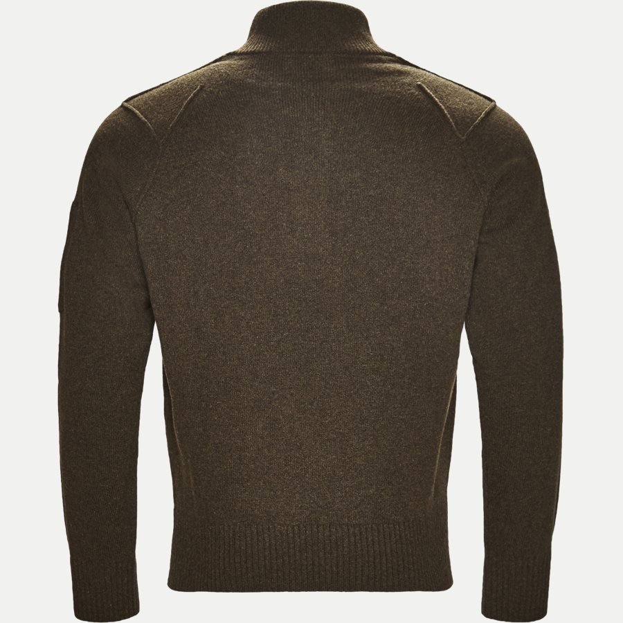 KN060A 005107A - Turtle Neck Knitwear - Strik - Regular - ARMY - 2