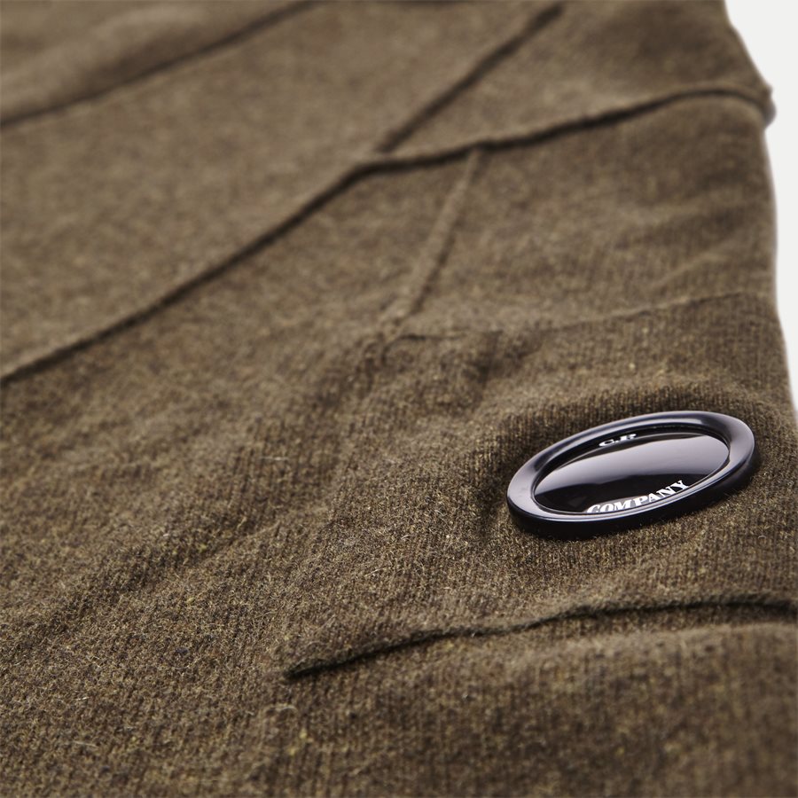 KN060A 005107A - Turtle Neck Knitwear - Strik - Regular - ARMY - 4